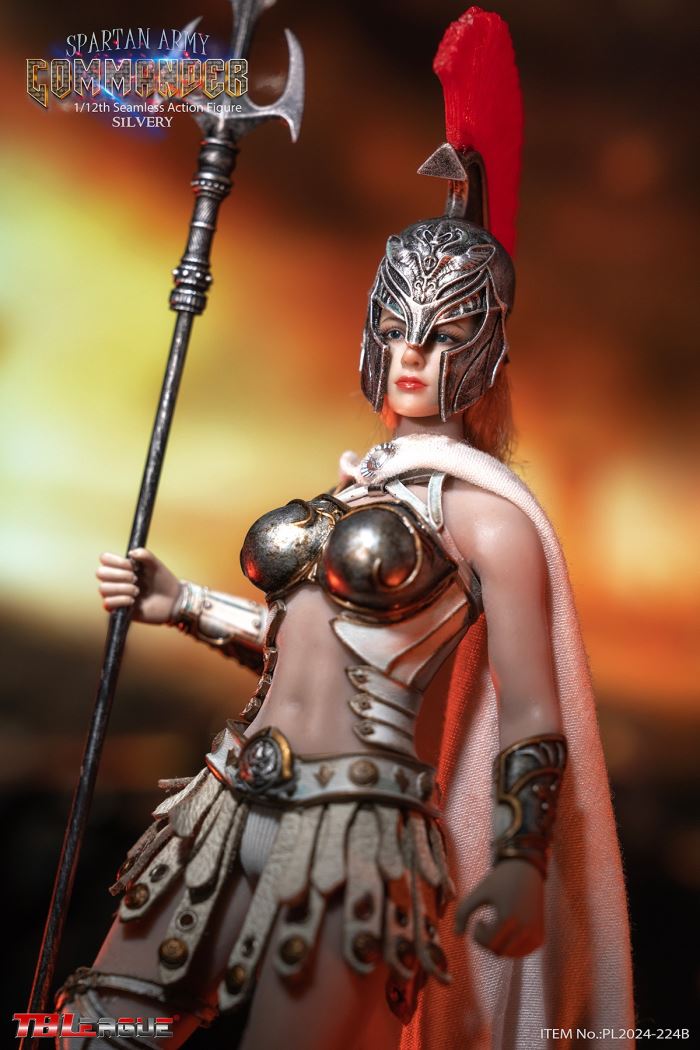 Spartan Army Commander- Silver 1/12