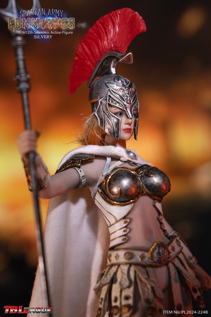 Spartan Army Commander- Silver 1/12