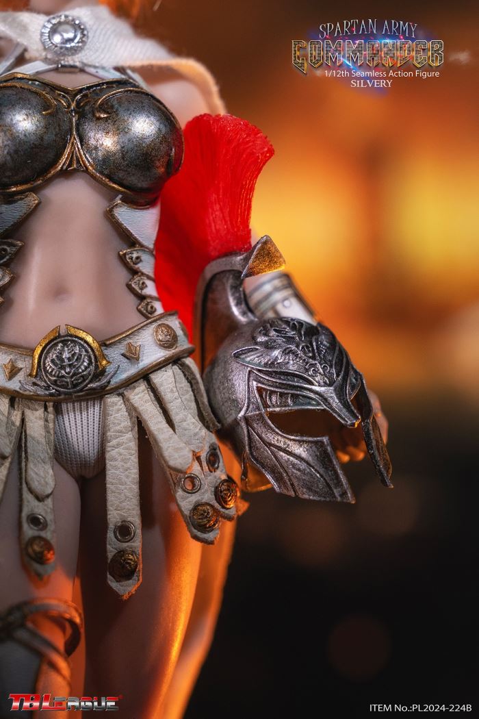 Spartan Army Commander- Silver 1/12
