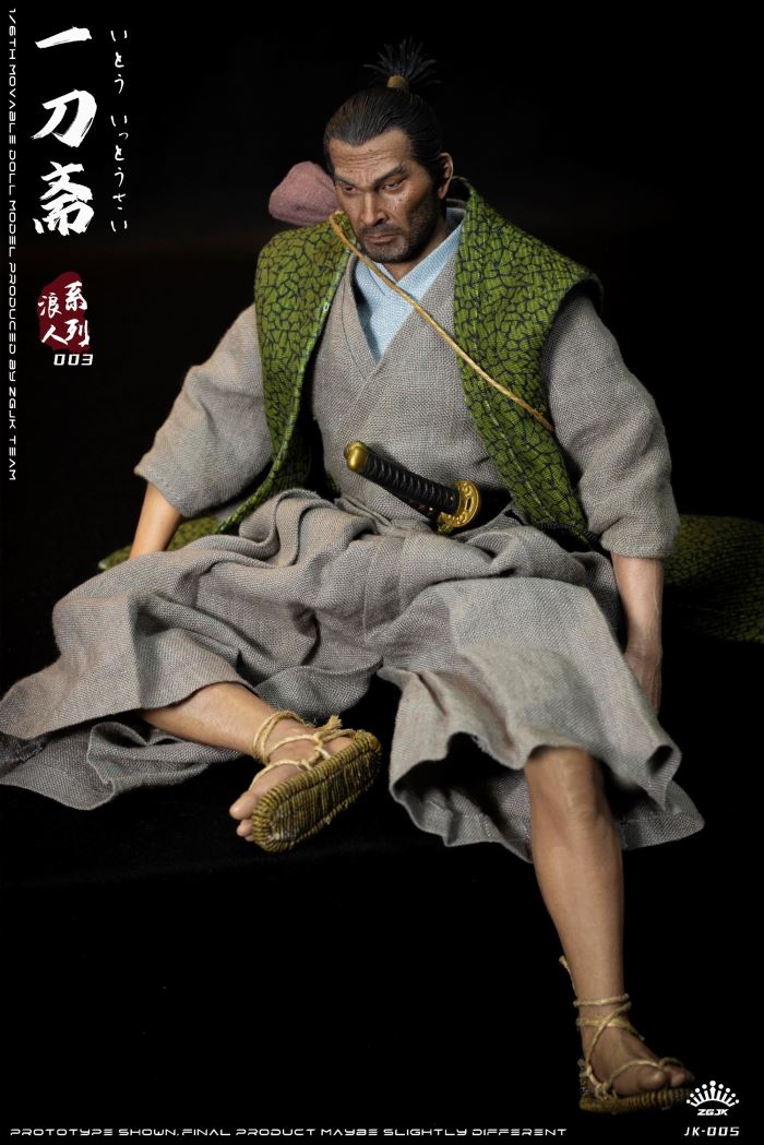 Ronin Series-Ito Ittosai movable doll (JK-005) 1/6