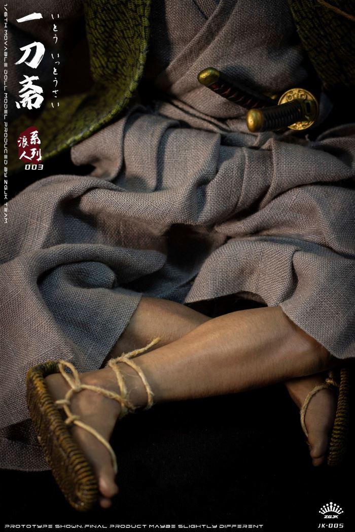 Ronin Series-Ito Ittosai movable doll (JK-005) 1/6