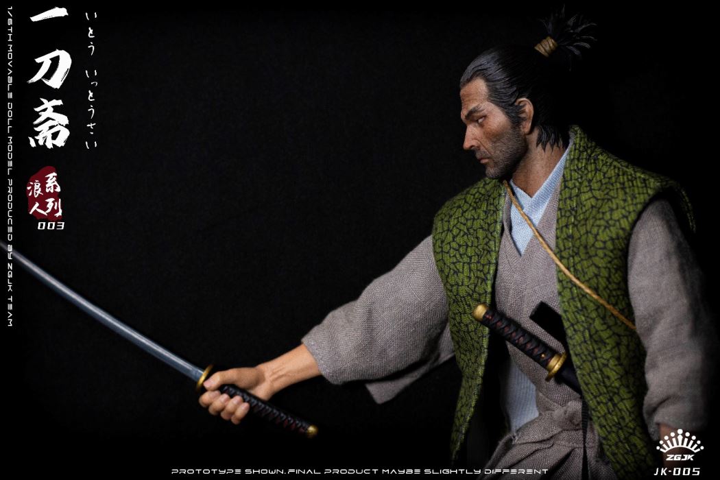 Ronin Series-Ito Ittosai movable doll (JK-005) 1/6