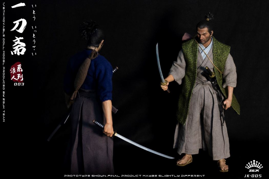 Ronin Series-Ito Ittosai movable doll (JK-005) 1/6
