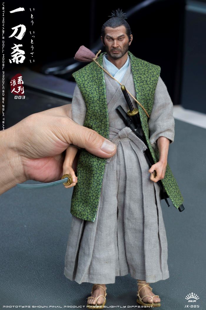 Ronin Series-Ito Ittosai movable doll (JK-005) 1/6