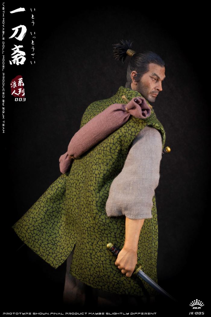 Ronin Series-Ito Ittosai movable doll (JK-005) 1/6