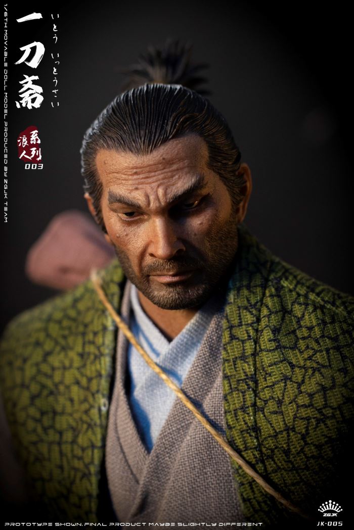 Ronin Series-Ito Ittosai movable doll (JK-005) 1/6