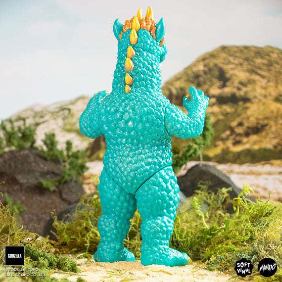 Godzilla, Minilla, Garbara Monsters Attack Soft Vinyl Figure Set
