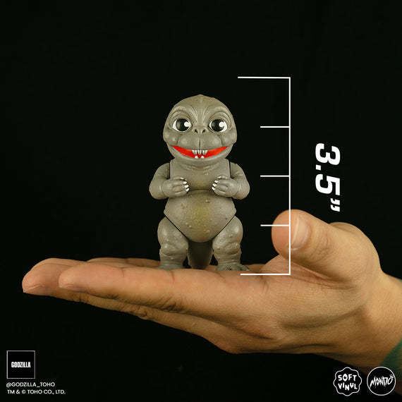 Godzilla, Minilla, Garbara Monsters Attack Soft Vinyl Figure Set