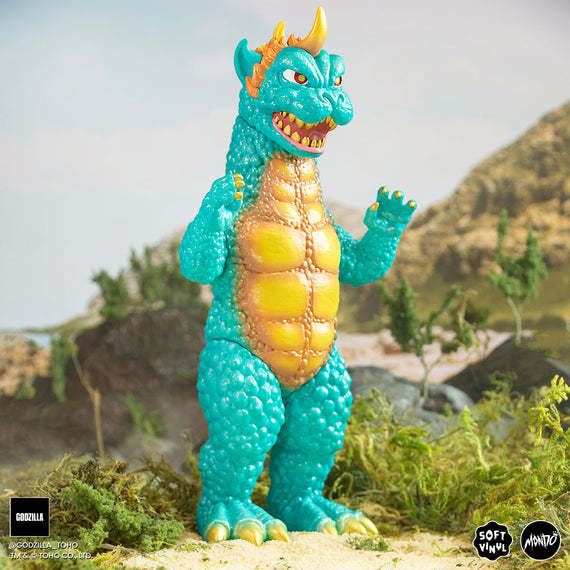 Godzilla, Minilla, Garbara Monsters Attack Soft Vinyl Figure Set