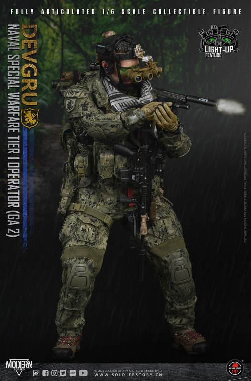 Naval Special Warfare Tier 1 Recon Sniper (GA 2) 1/6