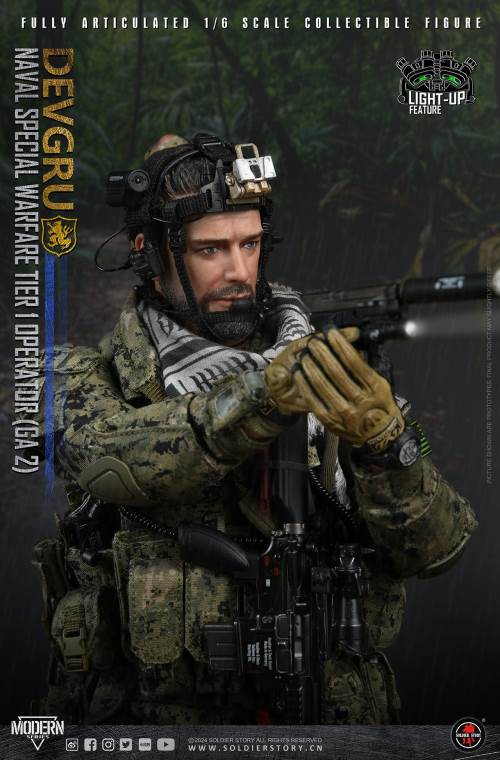 Naval Special Warfare Tier 1 Recon Sniper (GA 2) 1/6