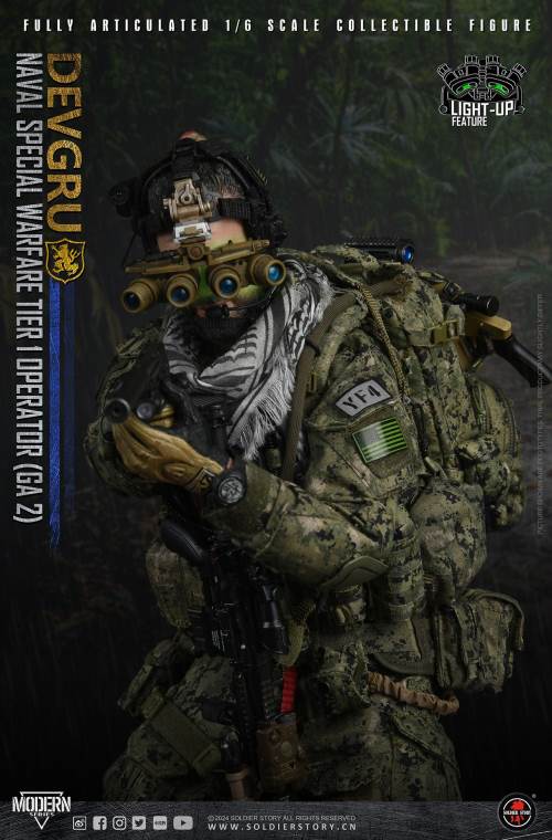 Naval Special Warfare Tier 1 Recon Sniper (GA 2) 1/6