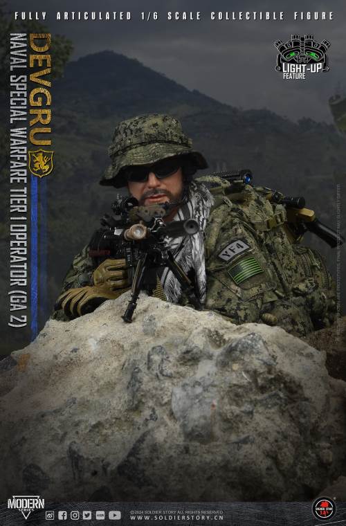 Naval Special Warfare Tier 1 Recon Sniper (GA 2) 1/6