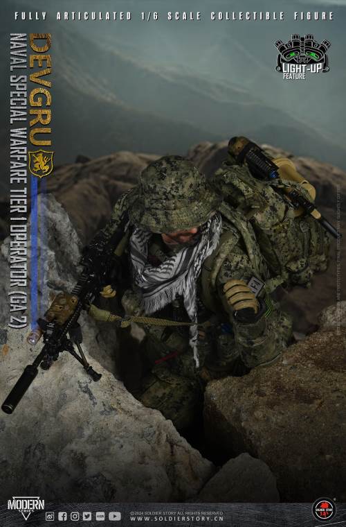 Naval Special Warfare Tier 1 Recon Sniper (GA 2) 1/6