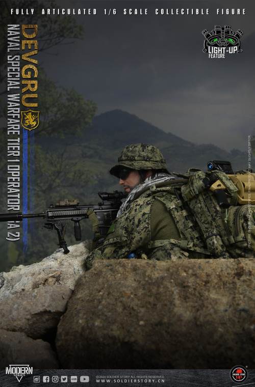 Naval Special Warfare Tier 1 Recon Sniper (GA 2) 1/6