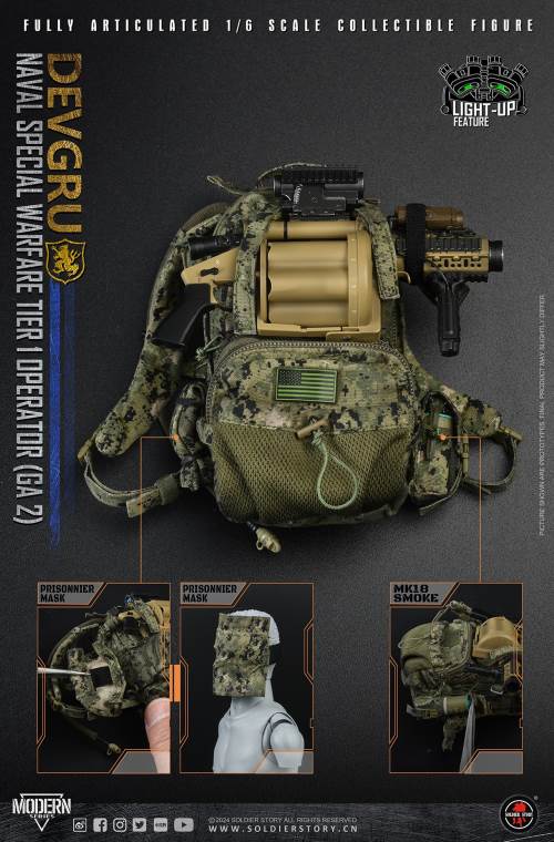 Naval Special Warfare Tier 1 Recon Sniper (GA 2) 1/6