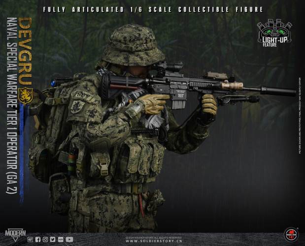 Naval Special Warfare Tier 1 Recon Sniper (GA 2) 1/6