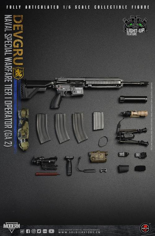 Naval Special Warfare Tier 1 Recon Sniper (GA 2) 1/6
