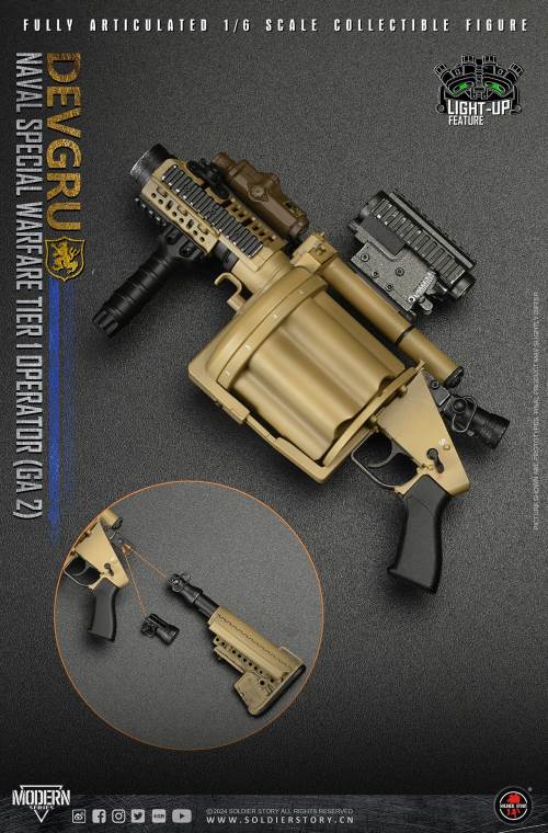 Naval Special Warfare Tier 1 Recon Sniper (GA 2) 1/6