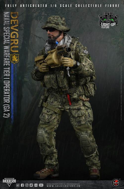 Naval Special Warfare Tier 1 Recon Sniper (GA 2) 1/6