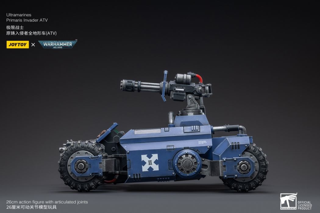 Ultramarine All Terrain Vehicle ATV/Agaranth/Technical Sergeant/Veteran Sergeant Custer 1/18