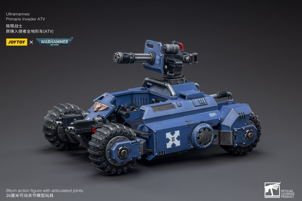 Ultramarine All Terrain Vehicle ATV/Agaranth/Technical Sergeant/Veteran Sergeant Custer 1/18