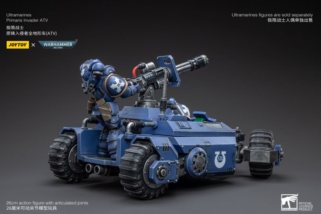 Ultramarine All Terrain Vehicle ATV/Agaranth/Technical Sergeant/Veteran Sergeant Custer 1/18