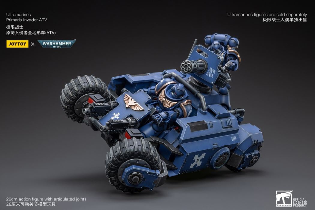 Ultramarine All Terrain Vehicle ATV/Agaranth/Technical Sergeant/Veteran Sergeant Custer 1/18