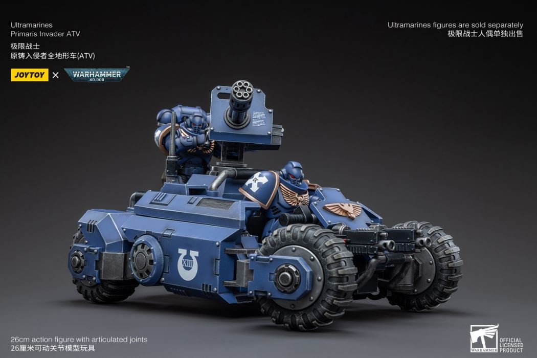 Ultramarine All Terrain Vehicle ATV/Agaranth/Technical Sergeant/Veteran Sergeant Custer 1/18