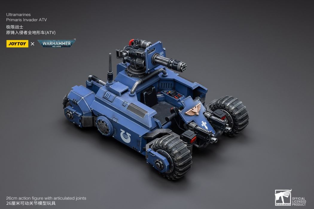 Ultramarine All Terrain Vehicle ATV/Agaranth/Technical Sergeant/Veteran Sergeant Custer 1/18