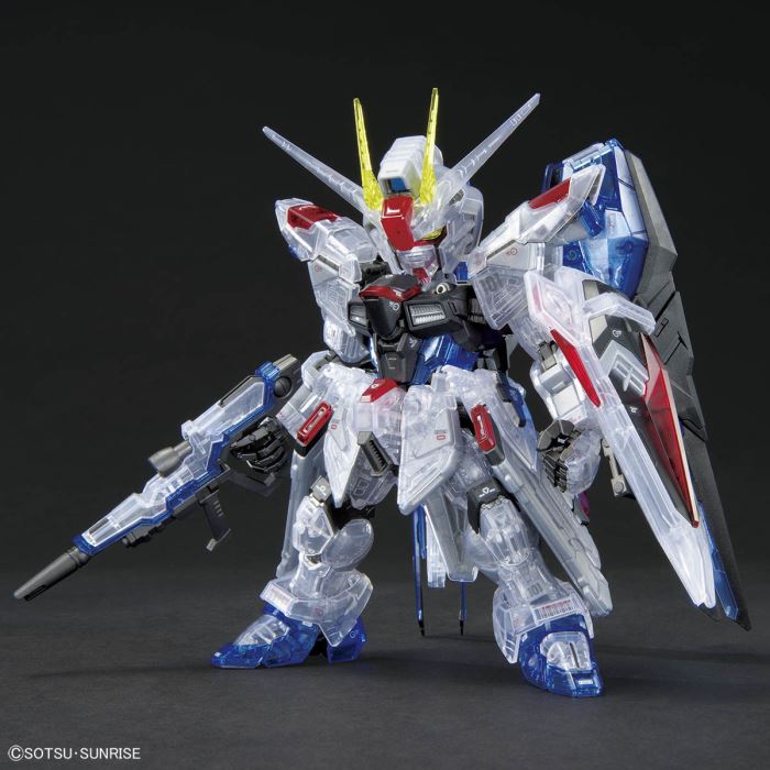 MGSD Gundam Base Limited Freedom Gundam [Clear Color]