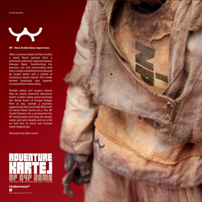 Navy Patrol Zombie 047 & Ruin Guard Zombie PA3