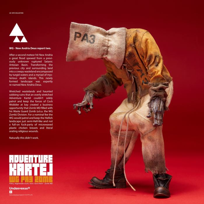 Navy Patrol Zombie 047 & Ruin Guard Zombie PA3