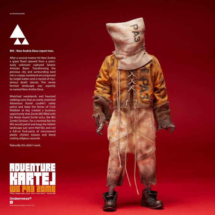 Navy Patrol Zombie 047 & Ruin Guard Zombie PA3