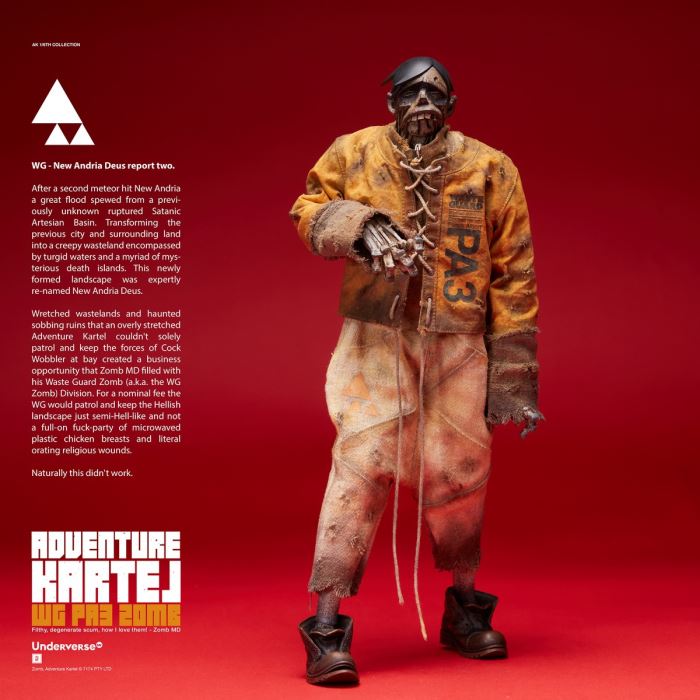 Navy Patrol Zombie 047 & Ruin Guard Zombie PA3