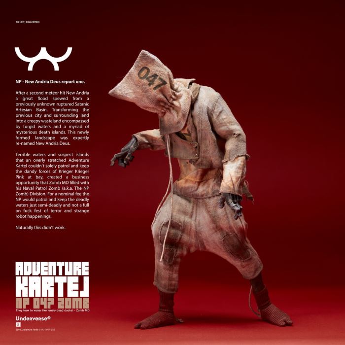 Navy Patrol Zombie 047 & Ruin Guard Zombie PA3