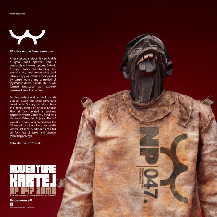 Navy Patrol Zombie 047 & Ruin Guard Zombie PA3