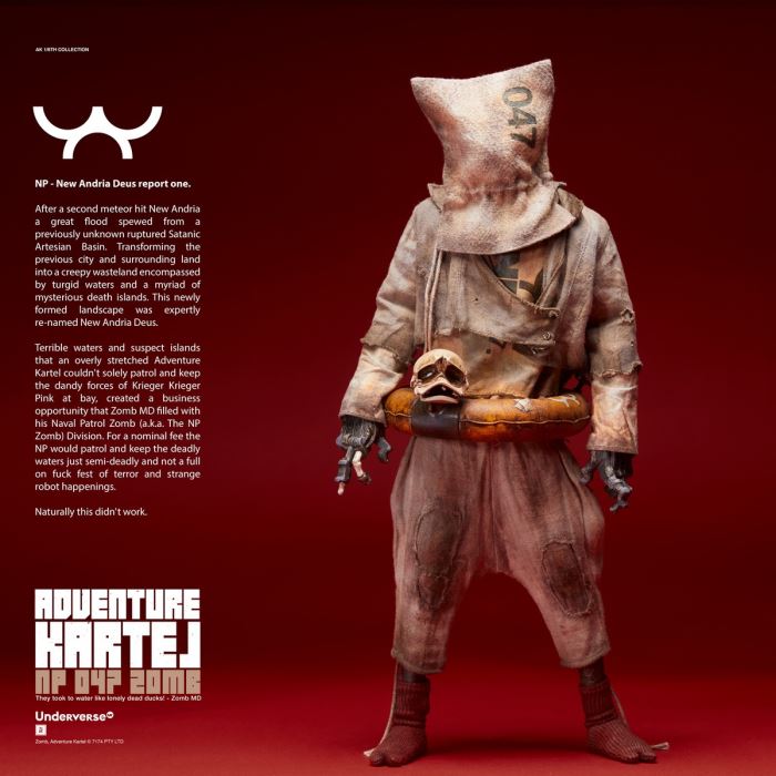 Navy Patrol Zombie 047 & Ruin Guard Zombie PA3