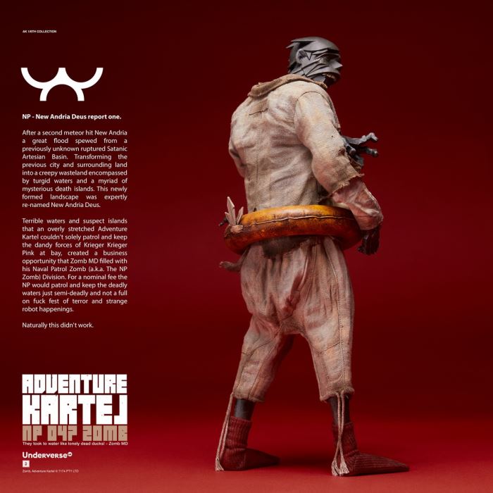 Navy Patrol Zombie 047 & Ruin Guard Zombie PA3