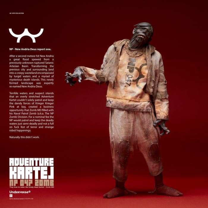 Navy Patrol Zombie 047 & Ruin Guard Zombie PA3