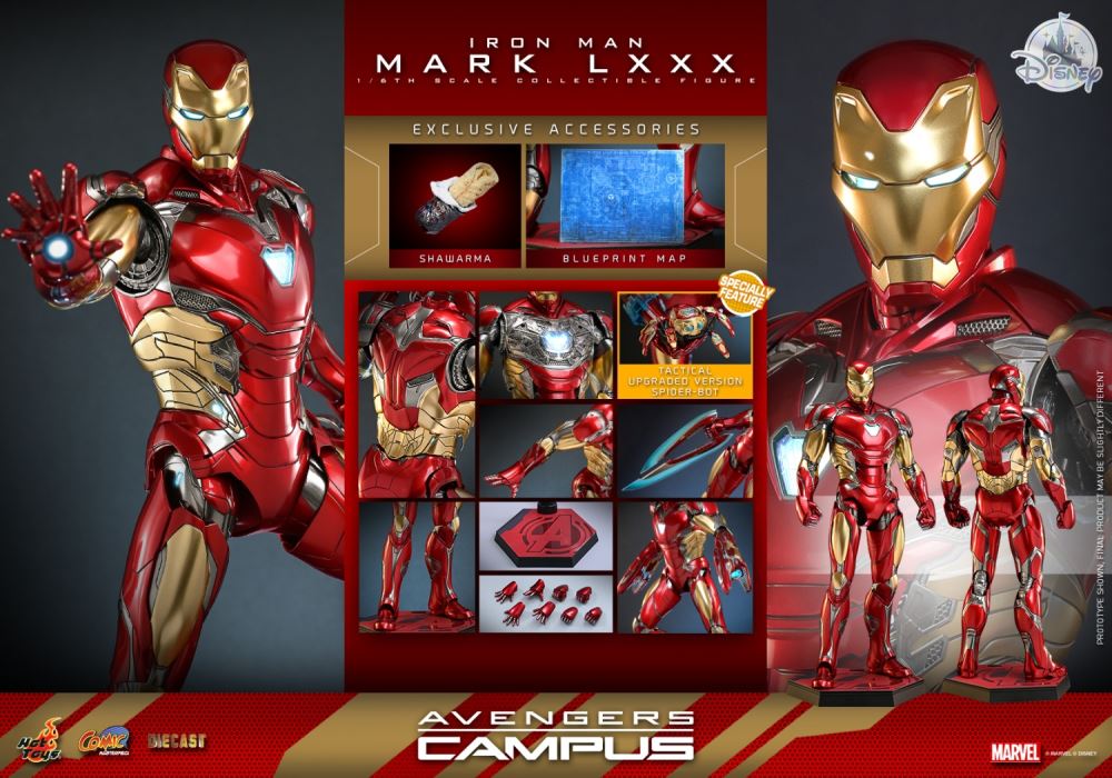Iron Man Mark LXXX Collectible Figure (Disney Exclusive) 1/6