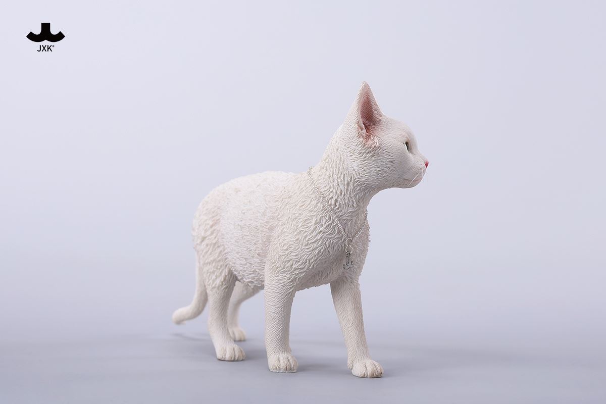 Devon Rex Cat Figurine V3 1/3