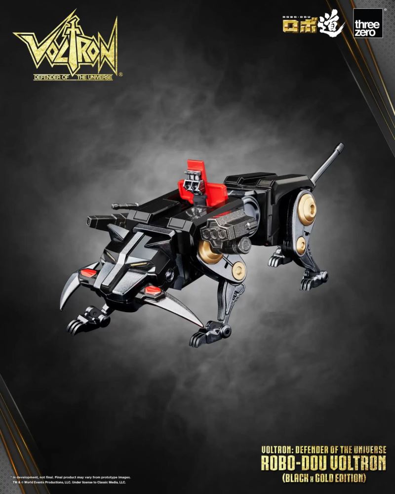 Voltron Robot Road Voltron (Black x Gold Edition)