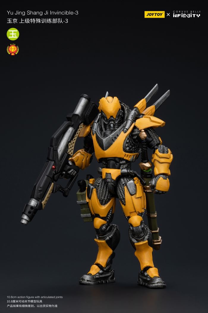 Yujing-Blue Wolf Mongolian Cavalry/Superior Special Training Force/Unknown Commando/Fireworks Invincible Army 1/18