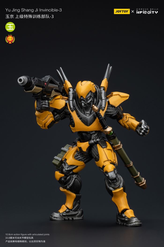 Yujing-Blue Wolf Mongolian Cavalry/Superior Special Training Force/Unknown Commando/Fireworks Invincible Army 1/18