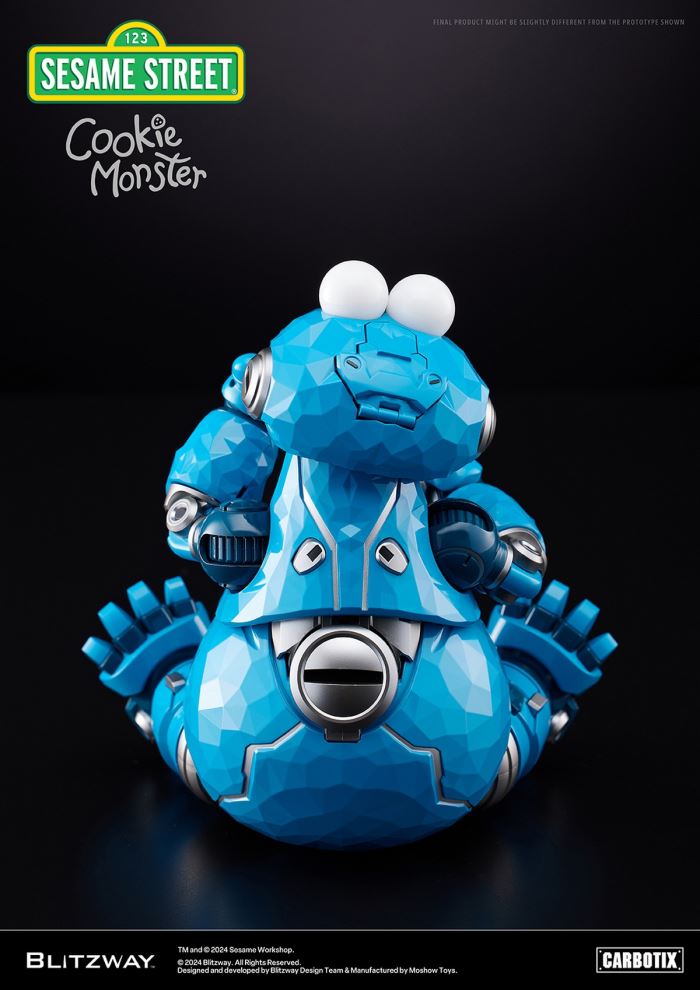 Carbotix Sesame Street Aciton Figure Elmo Big Bird Cookie Monster