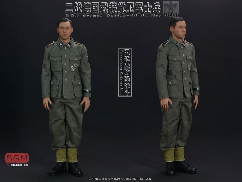 WWII German Waffen - SS Soldier Tannenberg Defense Line 1944 1/6