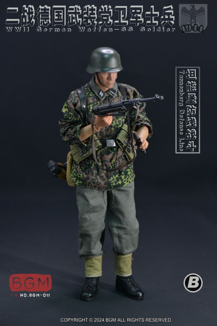 WWII German Waffen - SS Soldier Tannenberg Defense Line 1944 1/6