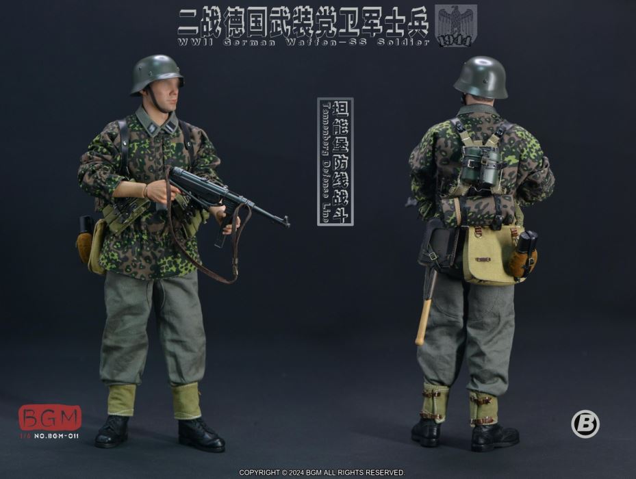WWII German Waffen - SS Soldier Tannenberg Defense Line 1944 1/6