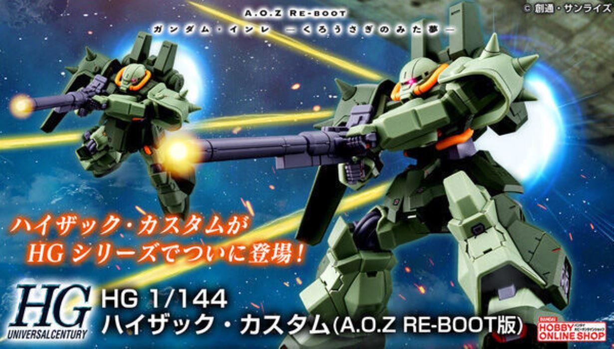 HG 1/144 Hizack Custom (AOZ RE-BOOT version)